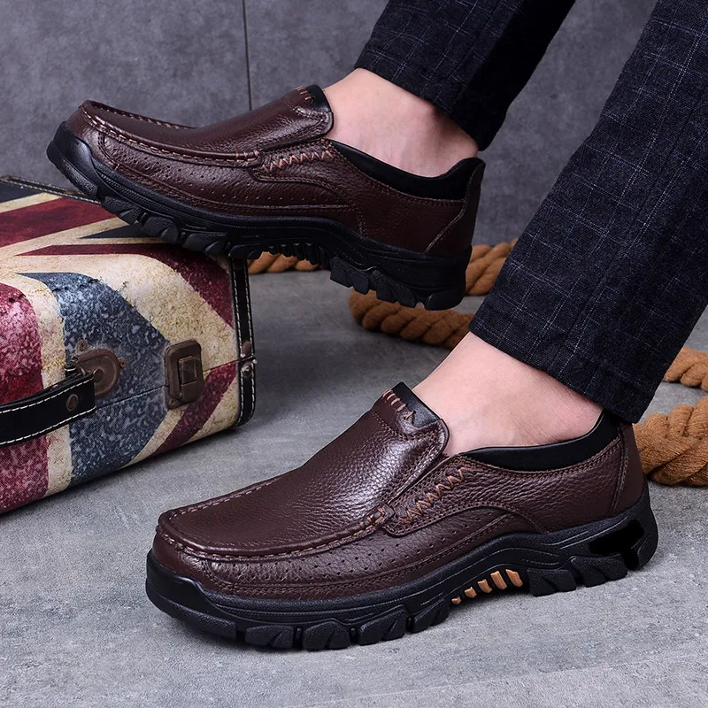 Bulk Mens Italian Dress Shoes: Premium Leather Loafers  display picture 1