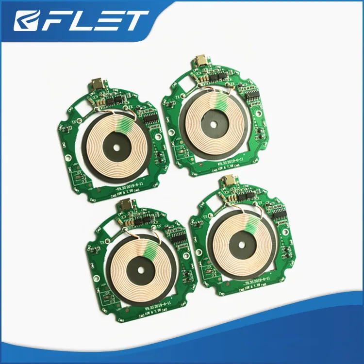15W Wireless Charging PCBA Motherboard Transmitter Module Qi Compatible ...