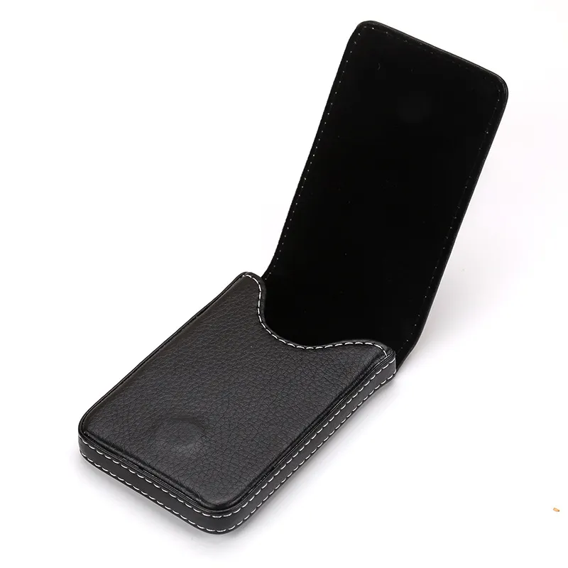 Large Capacity Magnetic PU Leather 1inch wallet for Men - Business Card and ID Holder with Fashionable