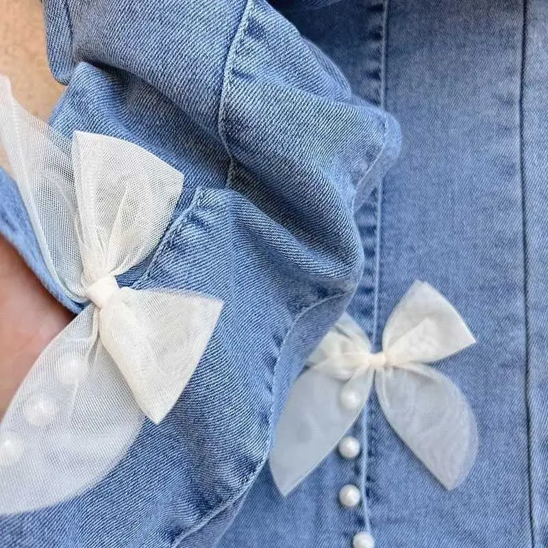 Jeans for Girls, Spring and Autumn Clothes 2024, Baby Bell Bottoms