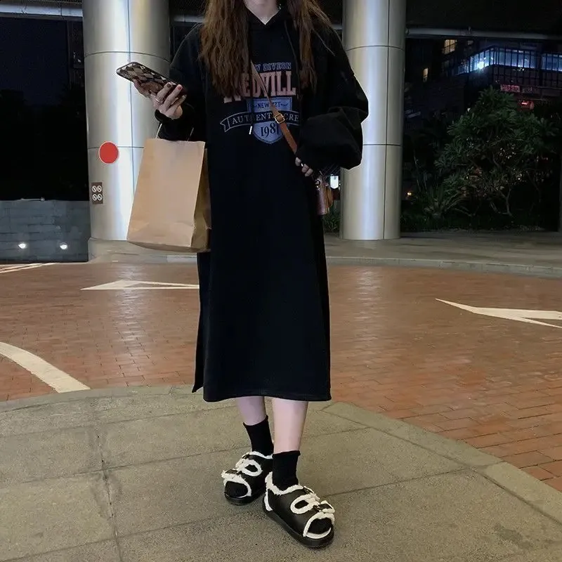 oversized graphic sweatshirt dress Amazon.com: Quenteen Women Hoodies Dress Hooded Sweatshirts Dress Casual  Long Sleeve Tunic Dress Oversized Sweatshirts with Pocket A-Army Green :  Clothing, Shoes & Jewelry