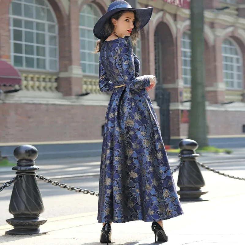 Women Long Sleeve Floor-Length Maxi Dress Floral Jacquard Chiffon V Neck Formal Fall Winter Party from Dhgate Basic & Casual Dresses - price 168.95 Women Long Sleeve Floor-Length Maxi Dress Floral Jacquard Chiffon V Neck Formal Fall Winter Party from Dhgate Basic & Casual Dresses - price 168.95