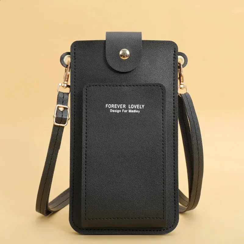 Touch free phone purse sale