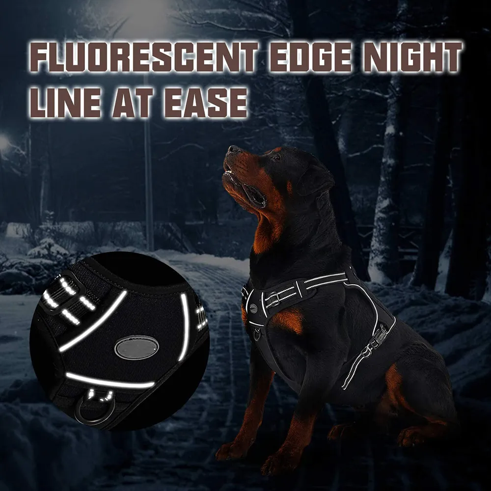 Wholesale Adjustable Tactical Best Harness For Labrador With Reflective Training Vest And Handle For Outdoor Walking Ideal For Large And Small Dogs From Dh4660154 56.08 DHgate.Com