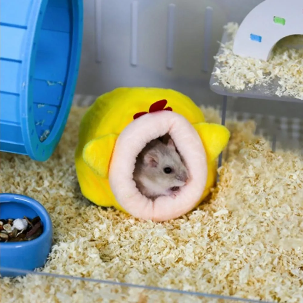 Cute & Comfy Small Animal House - Breathable Hamster Cage with ... - Comfy Hamster Accessories For Hamster Relaxation
