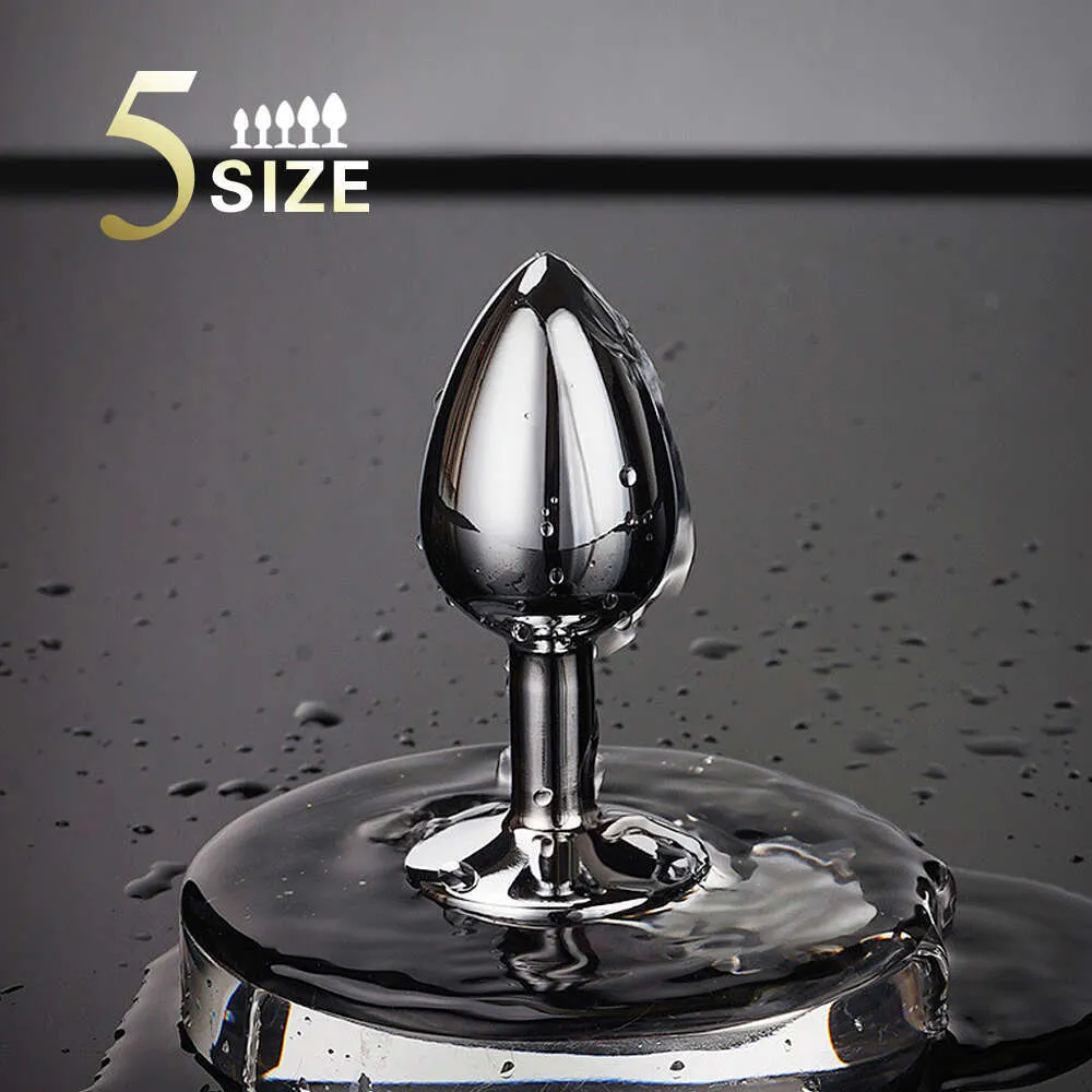 Female Sex Toys Metal Anal Plug With Gem... From 9,59 €
