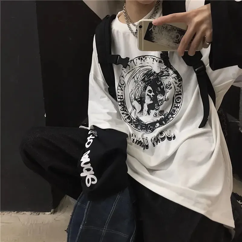 Amazon.com: YIRENZUI White High Neck Zipper Long Sleeve T