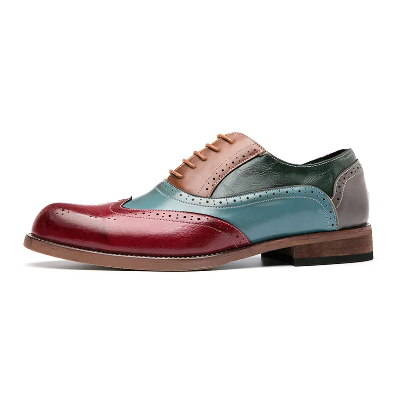 靴 Painted leather shoes Amazon.com | CrazycatZ Women's Leather Oxford Shoes