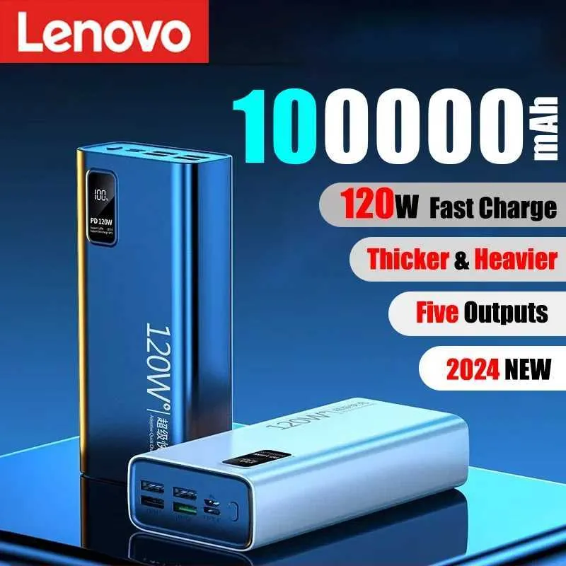 100000mAh Power Bank with 120W Fast Charging Portable Charger
