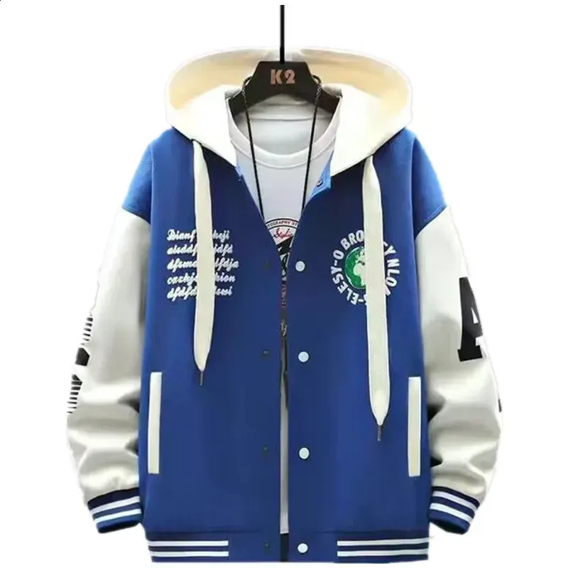 INS Hip Hop Men's comfort hoodie Baseball Jacket