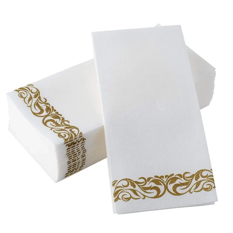 Soft And Absorbent Disposable Folding Guest Towels For Decorative Bathroom Kitchen Parties Weddings Dinners And Events Linen Paper Guest Napkins From Yishian06 3.19 DHgate.Com