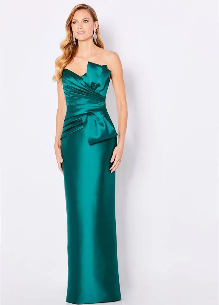 sachin and babi light blue dress Clayre Peplum Pencil Dress in Emerald Green main image 1