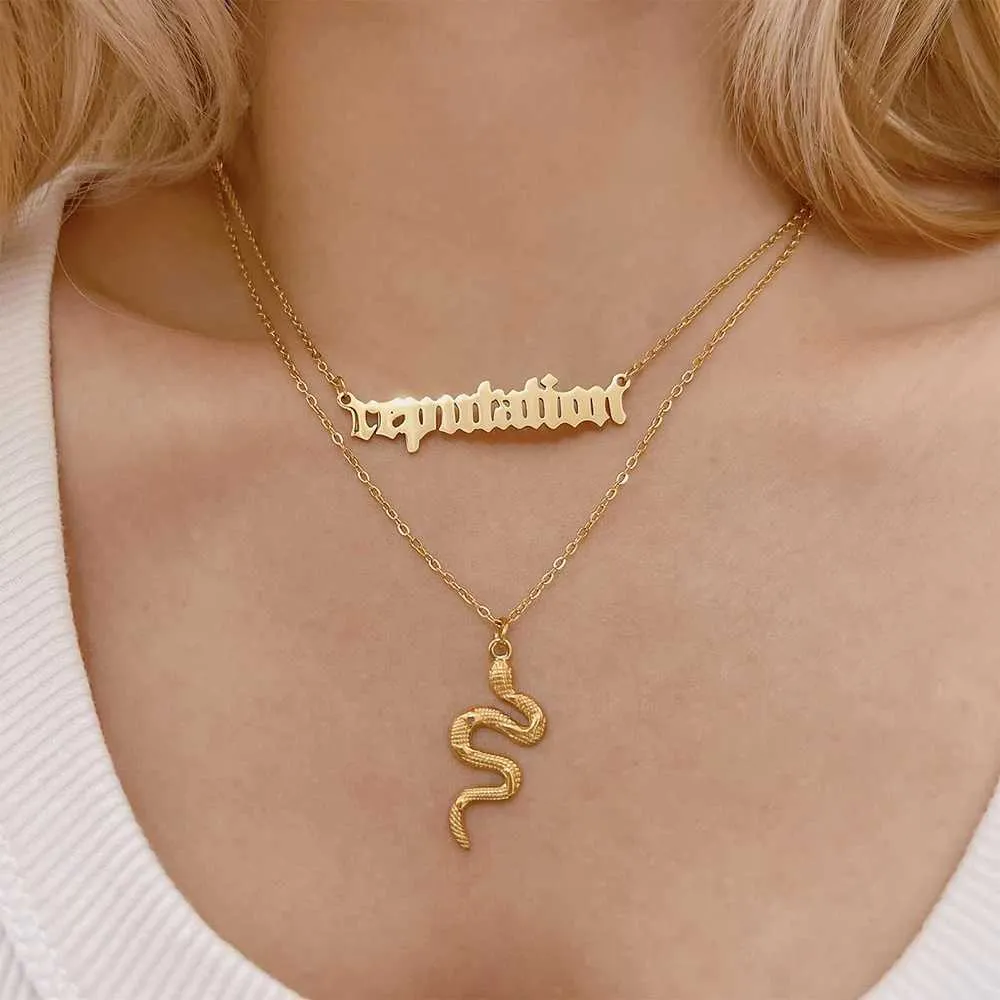 DHgate.com:Snake Pendant Necklace - Taylor Swift Reputation DHgate.com:Snake Pendant Necklace - Taylor Swift Reputation