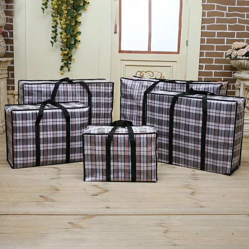 Canvas storage bags with zippers sale