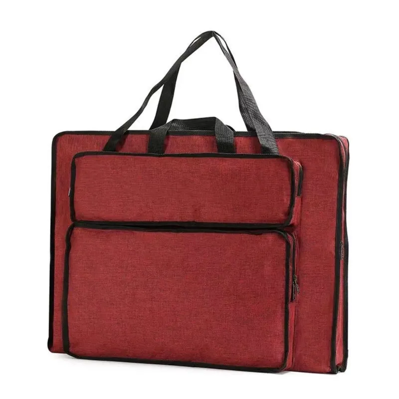 Sac à Dos Portfolio Artiste 48x35 Cm - Imperméable, Pour Planche à Dessin 8K, Pinceaux, Carnets