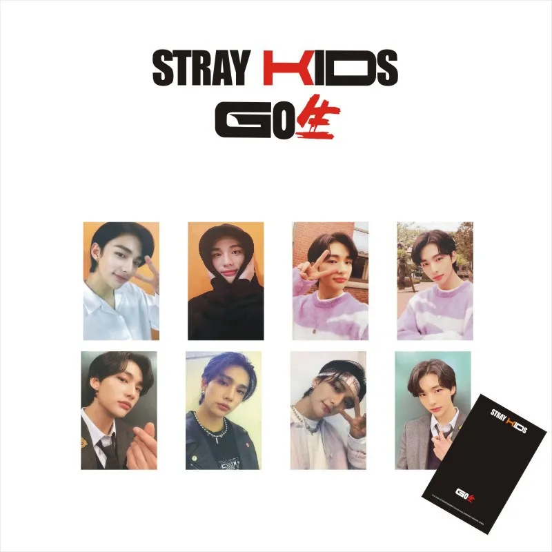 Kpop Stray Kids GO Live Photocard Album Set 3.39 × 2.13 in for