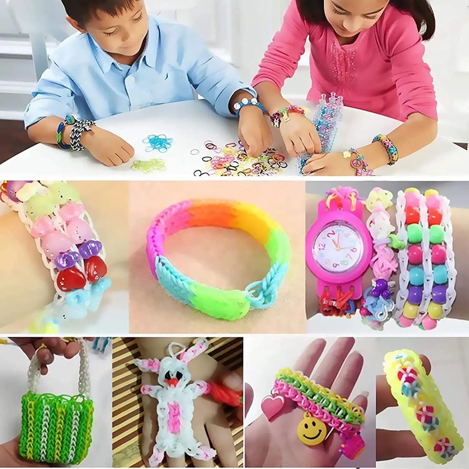 Loom Diy Silicone Wristbands Loom Bracelet Silicone Bracelet Maker