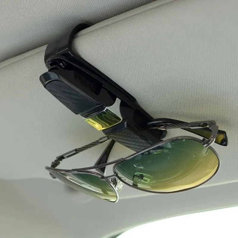 Car visor glasses clip outlet