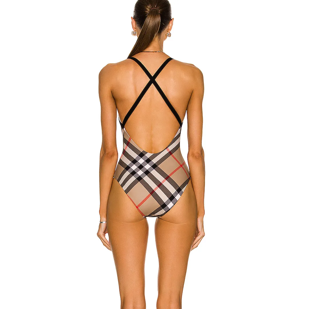 Luxury B brand bikini designer Sexy Beach Bikinis swim suit Fashion Letter lattice Lace Up Summer Split Swimsuit for women Bikini swimwear