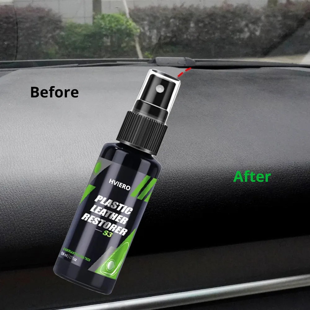 Leather Plastic Renovator - Restore Car Interior with 300ml Foam ...