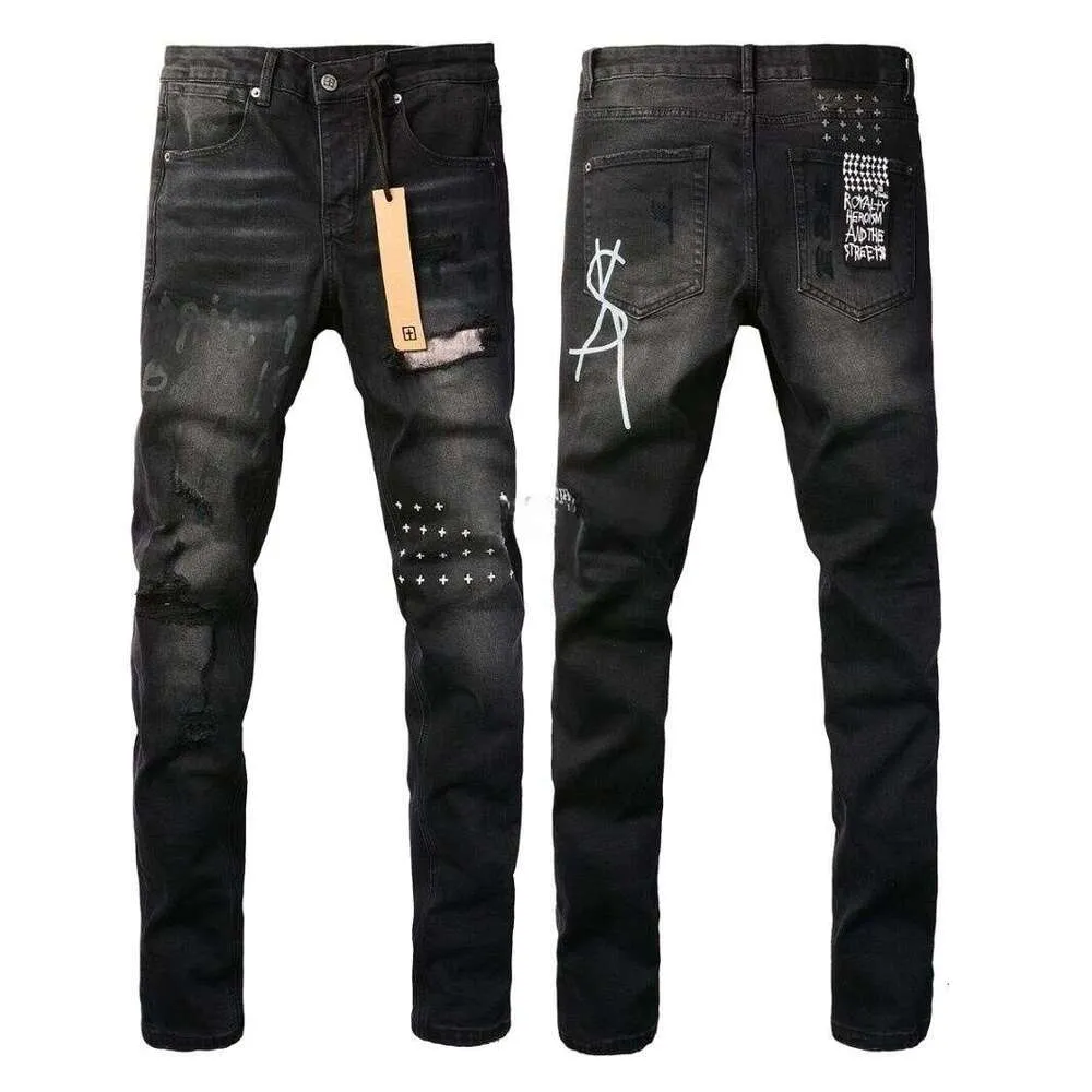 【お気に入り】 Ksubi Mens Black Amiri Jeans Black Designer Quality Straight パンツ