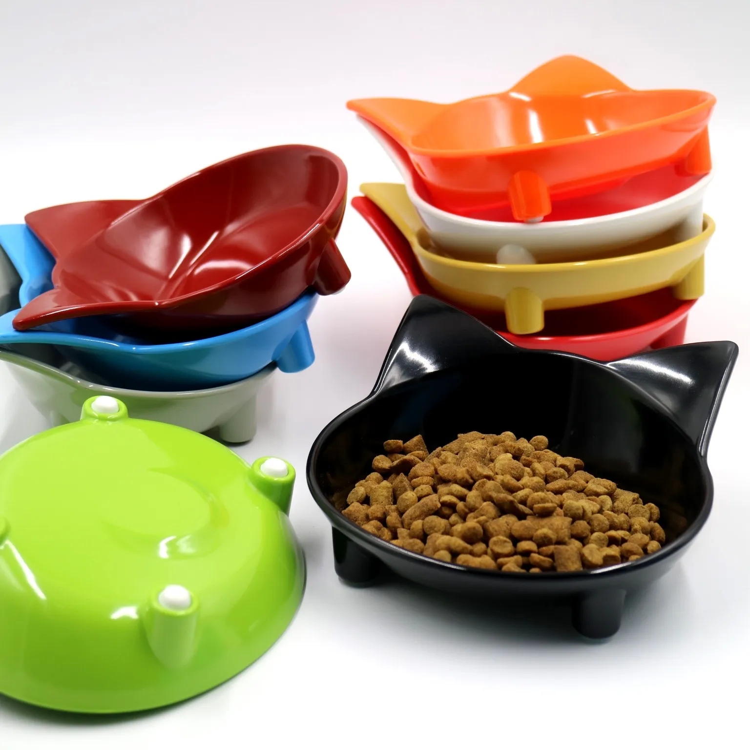 Cute Cat Shaped Non Slip Melamine Pet Bowl Pet Food Suppliers From Dh911049194 22.6 DHgate.Com