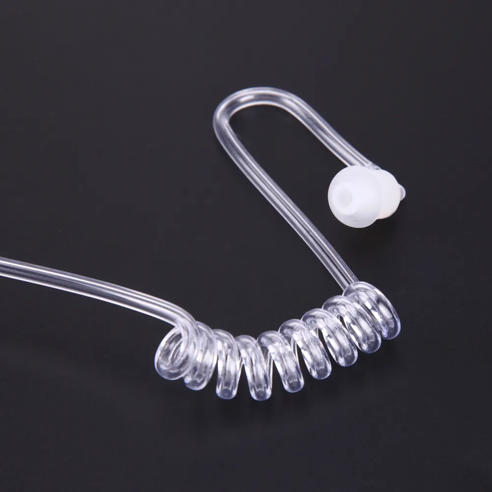 2 Pin Acoustic Air Tube Earpiece Headset With Throat... From Ddmyearth ...