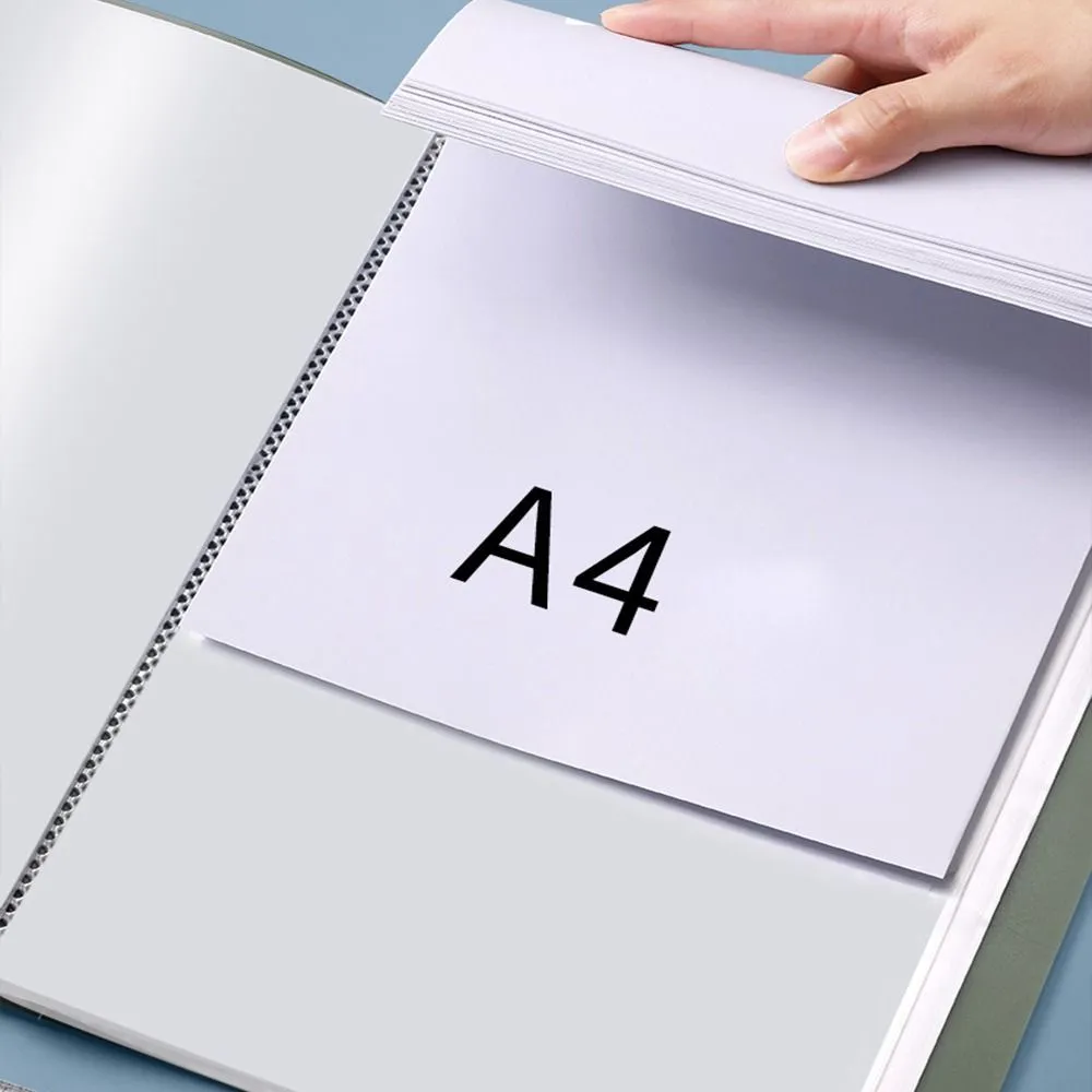 Durable A4 File Folders: Receipt Holder & Test Paper Organizer, Loose ...