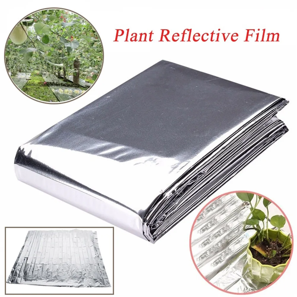 Film Mylar Réfléchissant 210x155cm Pour Croissance Plantes - Argenté, Serre, Culture Intérieure
