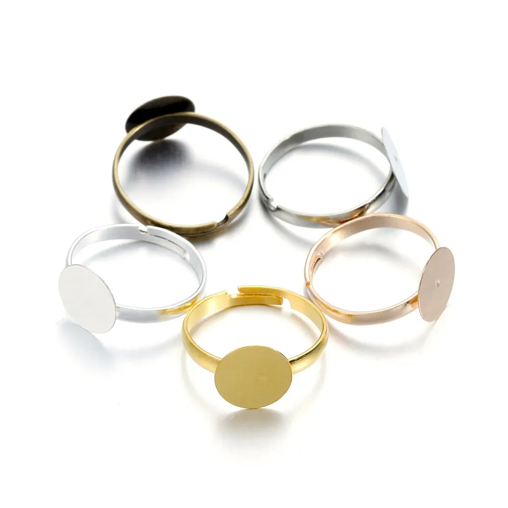20 7 10mm Metal Adjustable Blank Rings... From Ddmyfriend, $39.46 ...