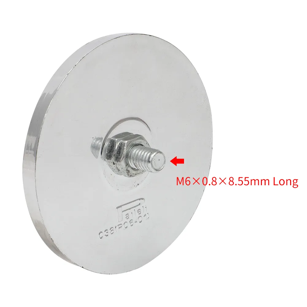 Vintage S 2-Pack Vintage Style Round Amber Rear Reflectors For Motorcycles & Bikes (41mm) Round Bike Reflector - Foto 3