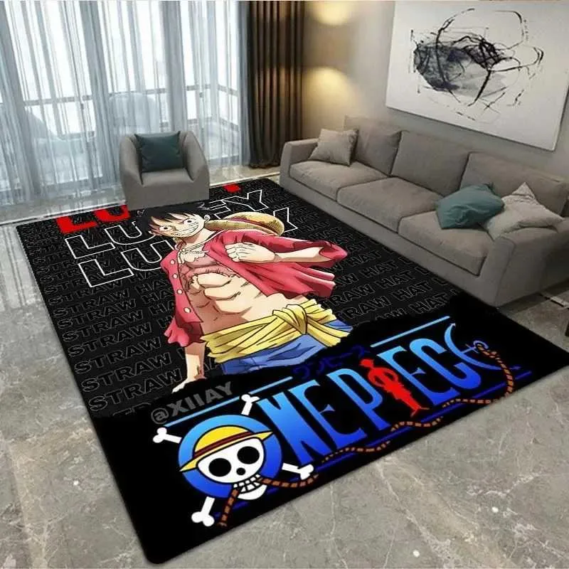 Anime Tufted Rug ⁄ %100 Handmade ONE PIECE Rug ドン!! ラグ マット