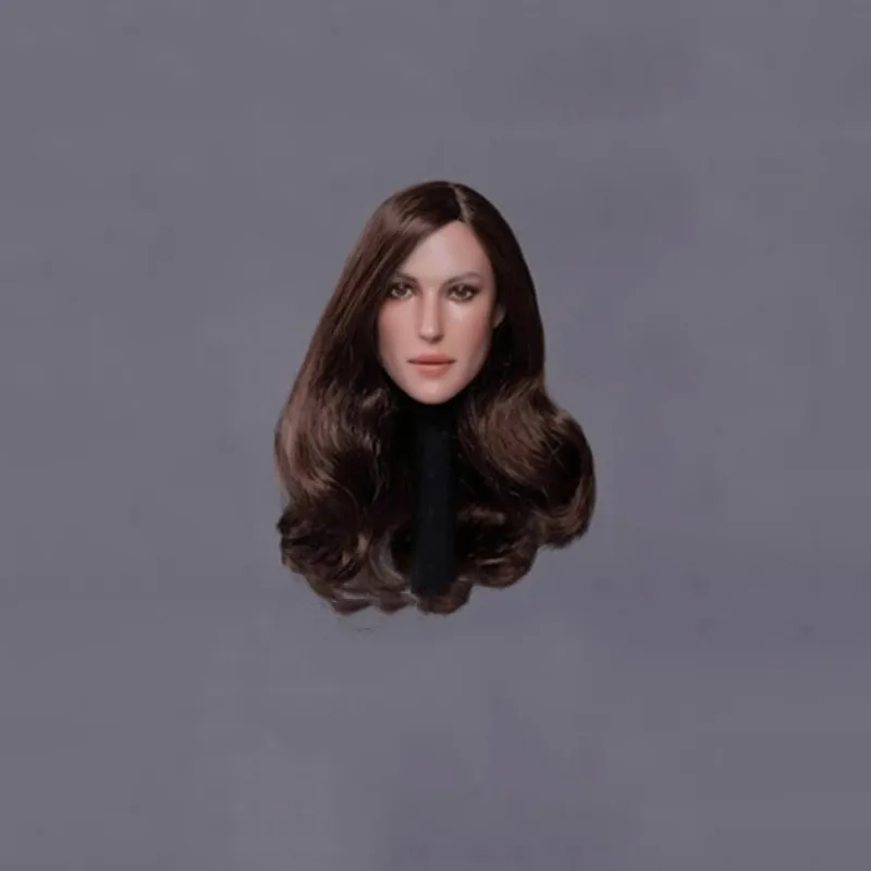 Custom GACTOYS GC020 1/6 Scale Female Soldier Monica Bellucci Head