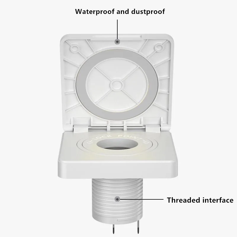 Durable 12-24V Cigarette Lighter Socket with Fixing Hole 60×60 mm for Car,  Motorcycle, Truck from Dhgate Other Auto Electronics