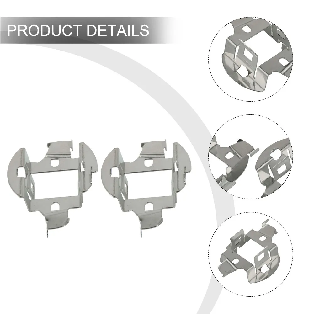 H7 LED Convert Bulb Holder Adapters Mercedes Benz C-CLASS ML350 2013 C350 MB AMG