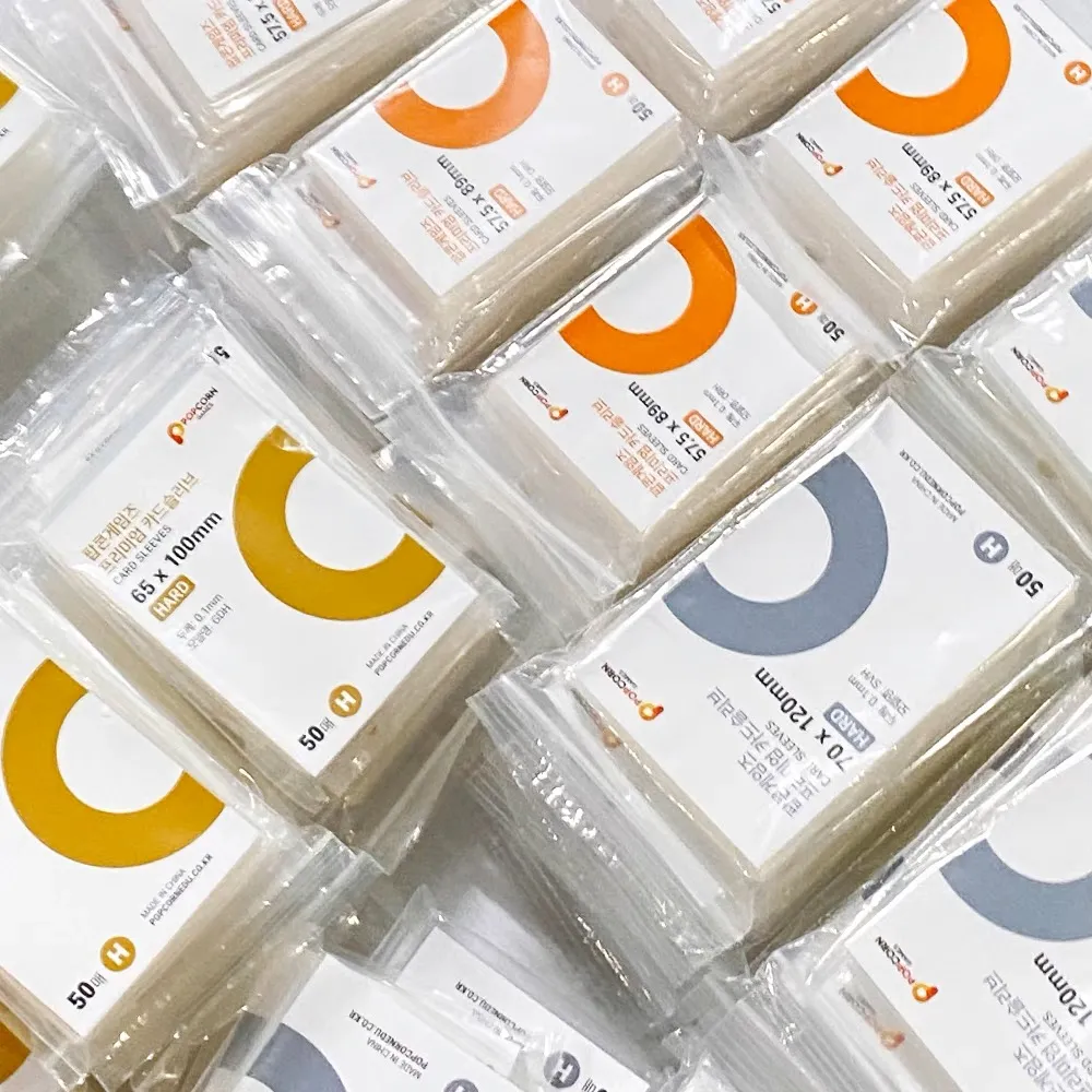 70x100mm card sleeves  Made In Camelot Most Standard Sleeves are 40 microns thick GNA] 55 Pcs 70x100mm 90um