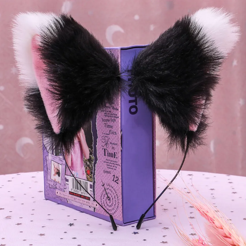 Plush Neko Cosplay - Plush Furry Neko Cosplay Headbands With