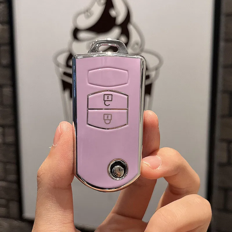 Key Fob Cover Replacement 3 Buttons Key Fob Remote Control