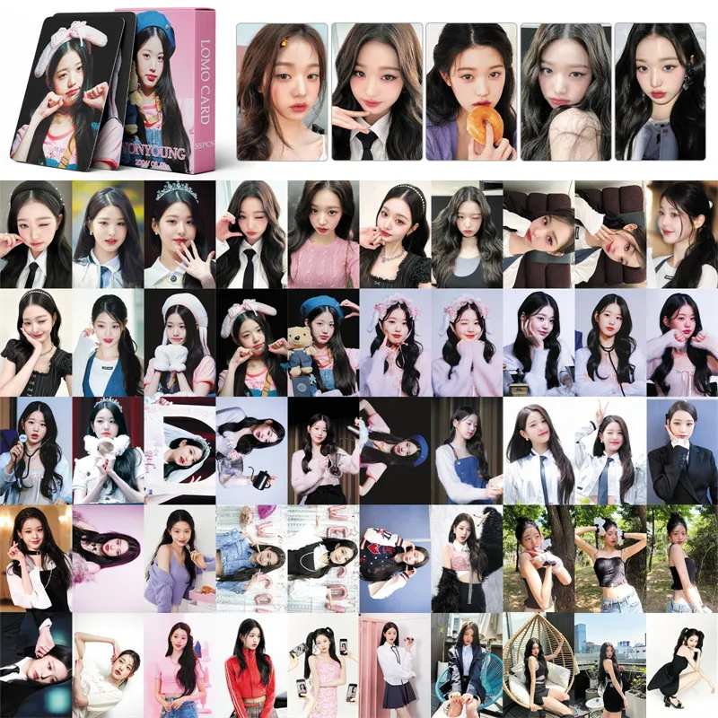 K-POP・アジア ive LIFE Loyalty CD & Photo Cards Set IVE SWITCH Album Pink Photo Cards (55 Cards) – Kpop Exchange