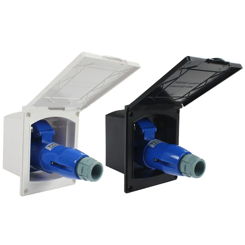 Waterproof Flush Inlet Socket Universal Motorhome Accessories 16/32A ...