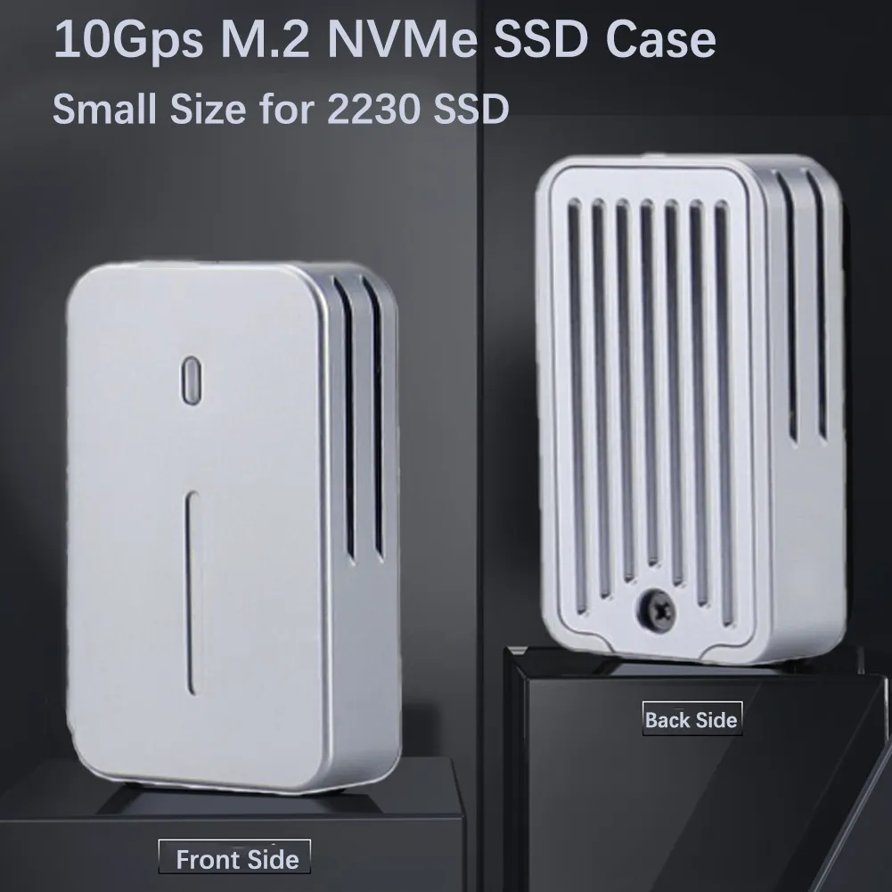 2230 2242 NVMe PCIe M.2 External SSD Enclosure USB 3.2 Gen 2 10Gbps ...