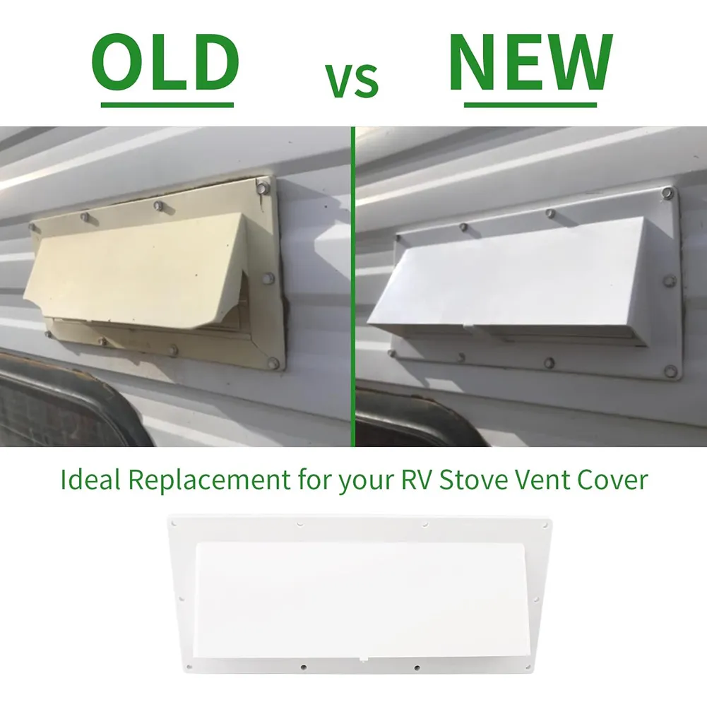 RV Range Hood Vent Cover With Exhaust Fan White... From Ddmyday, $29.5 ...