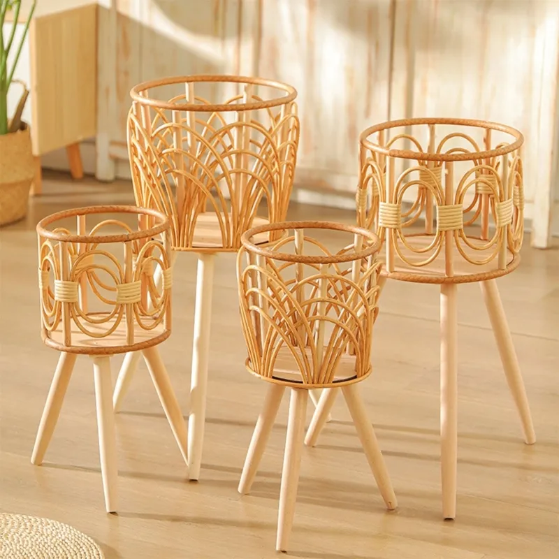 Rattan Plant Stand: Guide to Indoor Flower Pot Selection