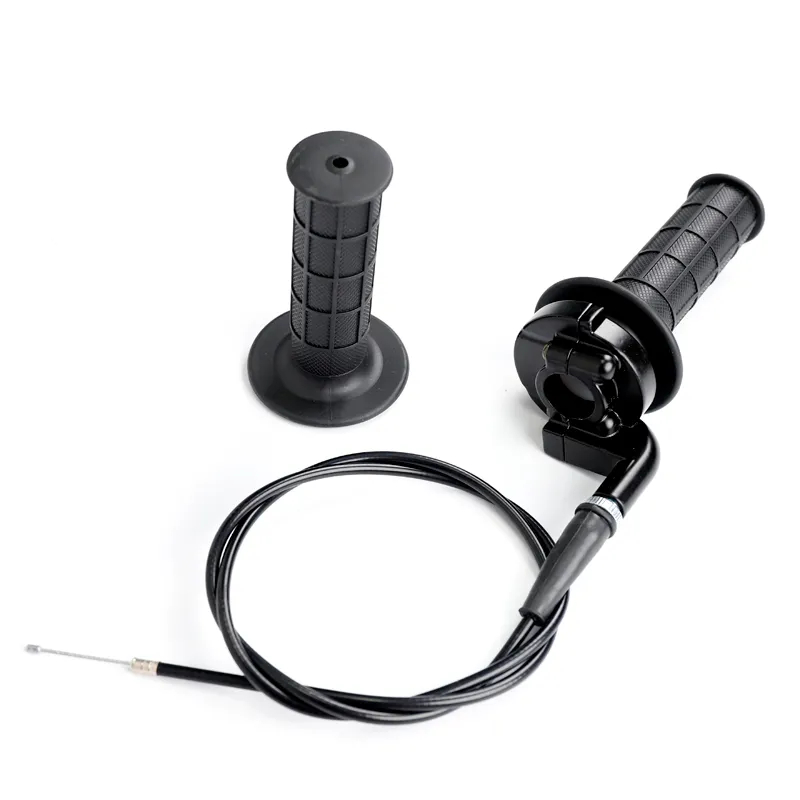 Motorcycle Lock Throttle Grip Set 7 8 And 22mm Twist Hand Grips With Cable Handle Bar For Push Bikes From Ddmyday 9.28 DHgate.Com