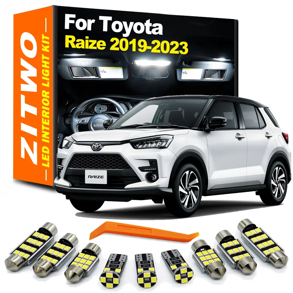 Raize Light ZITWO LED Interior Reading Dome Trunk Light Kit for Toyota Raize 2019 ...
