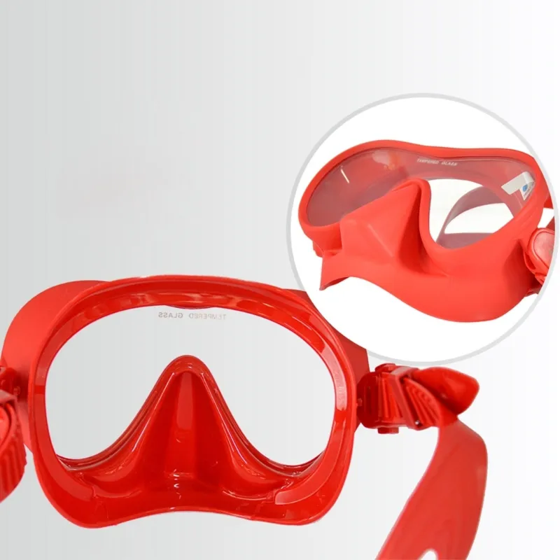 Snorkeling Goggles Set for Adults - Anti-Fog Diving Mask with ...