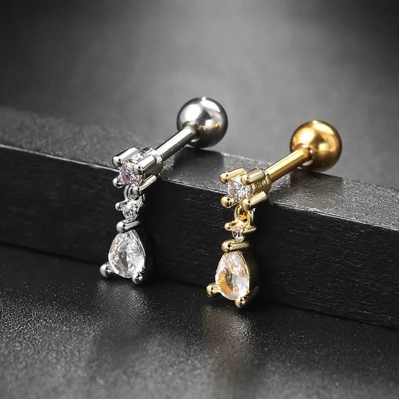 Star diamond cartilage ear clip deals