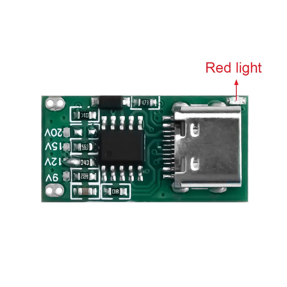 5A PD/QC Trigger Decoy Board: USB-C to 12V Fast Charger Module for ...