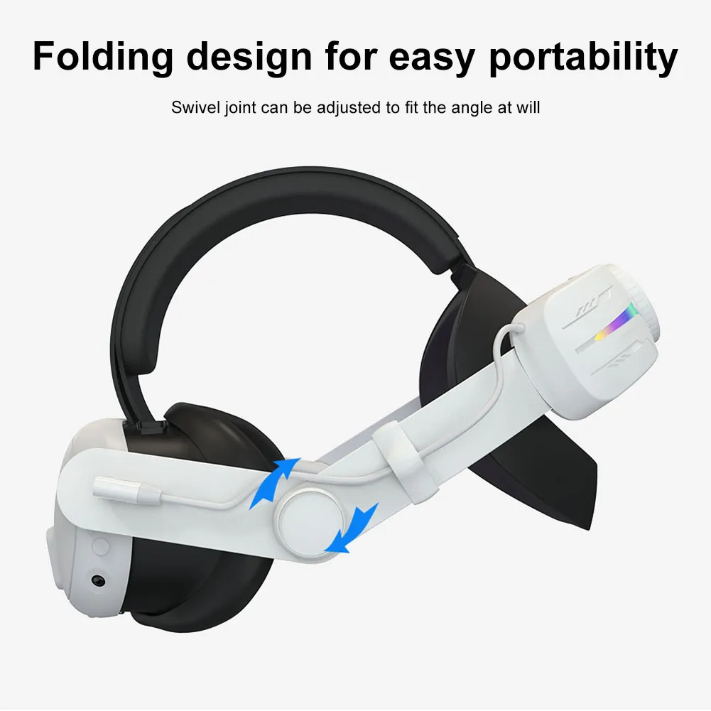 Quest 3 Sponge Head Strap with 8000mAh Battery | Enhanced VR