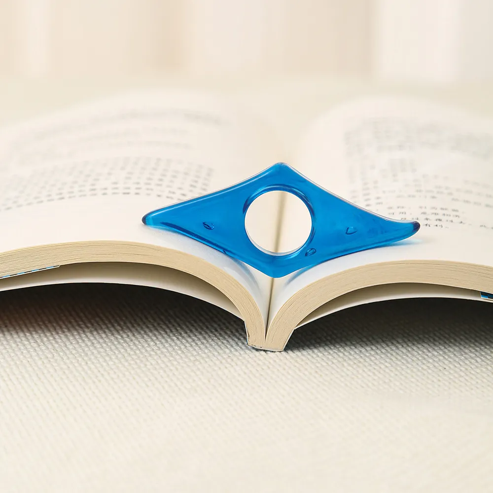 Page Spreader, Book Side Holder, Resin Book Thumb Side Holder | Handmade Thumb Book Holder for Readers, Book Lovers and Bookworms, Keeps the Book Open